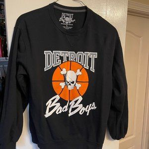 Large Detroit Bad Boys Pistons Sweatshirt